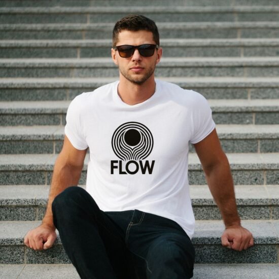 T-Shirt Flow - White