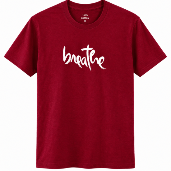 breathe maroon_white bg