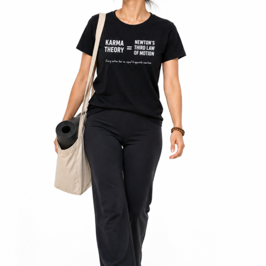 T-Shirt - Karma Theory Meets Newton’s Third Law (Unisex)
