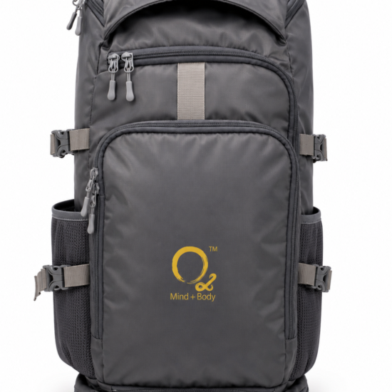 O2 Matt Pack Bag for Backpackers, Hikers & Traveller Yogis