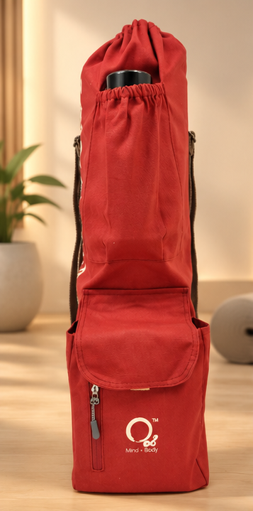Rust Pyramid - Block Style Yoga Bag